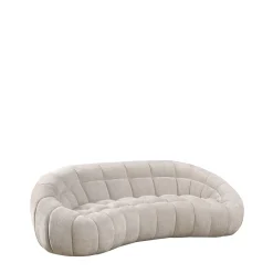 LABEL51 3-Zits Bank Cloud Naturel Bouclé