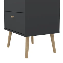 Ladekast Bodo Matgrijs 5-lades - Giga Living