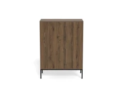 Ladekast Darvo Gerookt Eiken Bruin 110cm - Giga Living