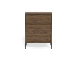 Ladekast Darvo Gerookt Eiken Bruin 110cm - Giga Living