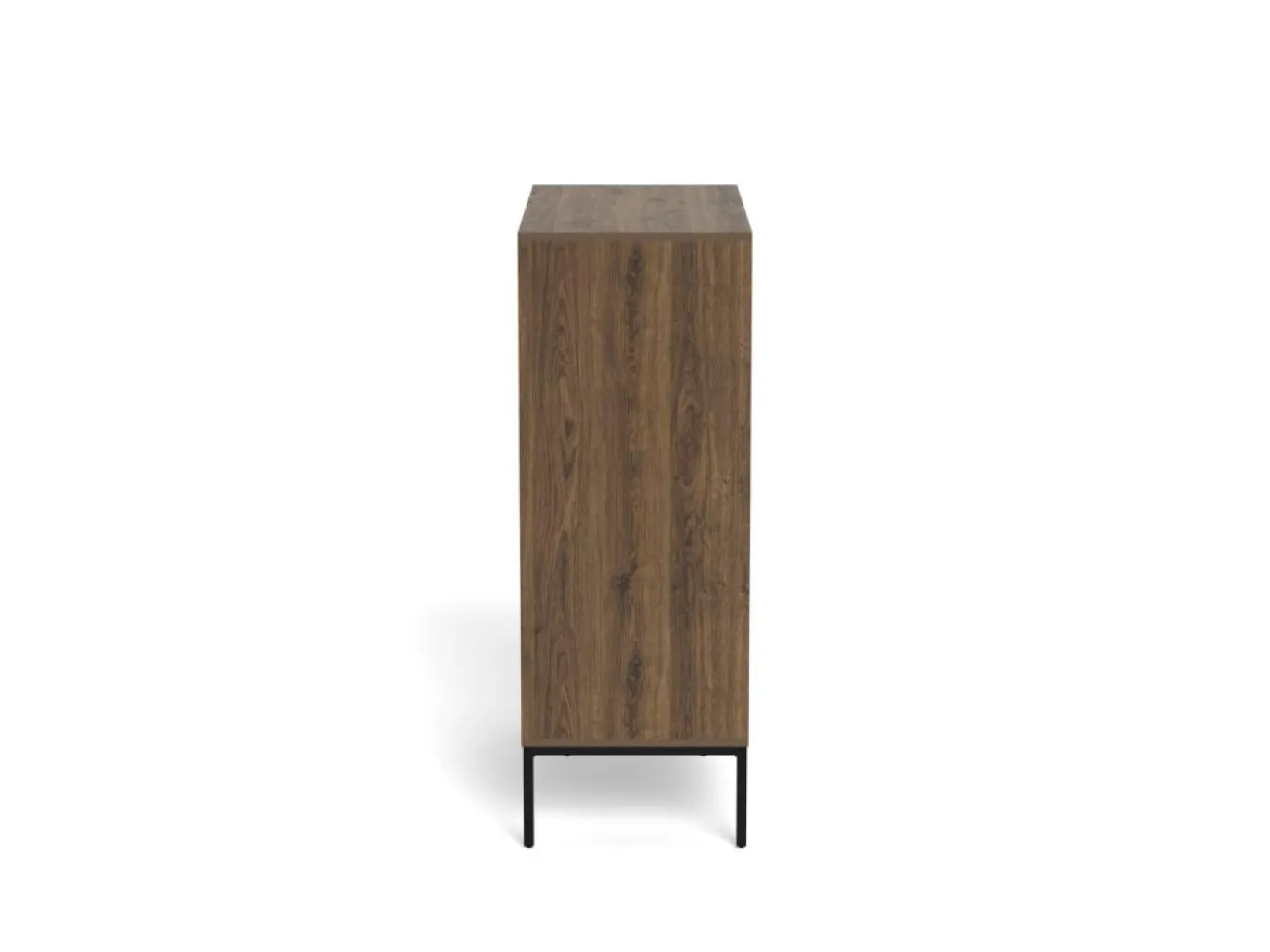 Ladekast Darvo Gerookt Eiken Bruin 110cm - Giga Living