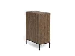 Ladekast Darvo Gerookt Eiken Bruin 110cm - Giga Living