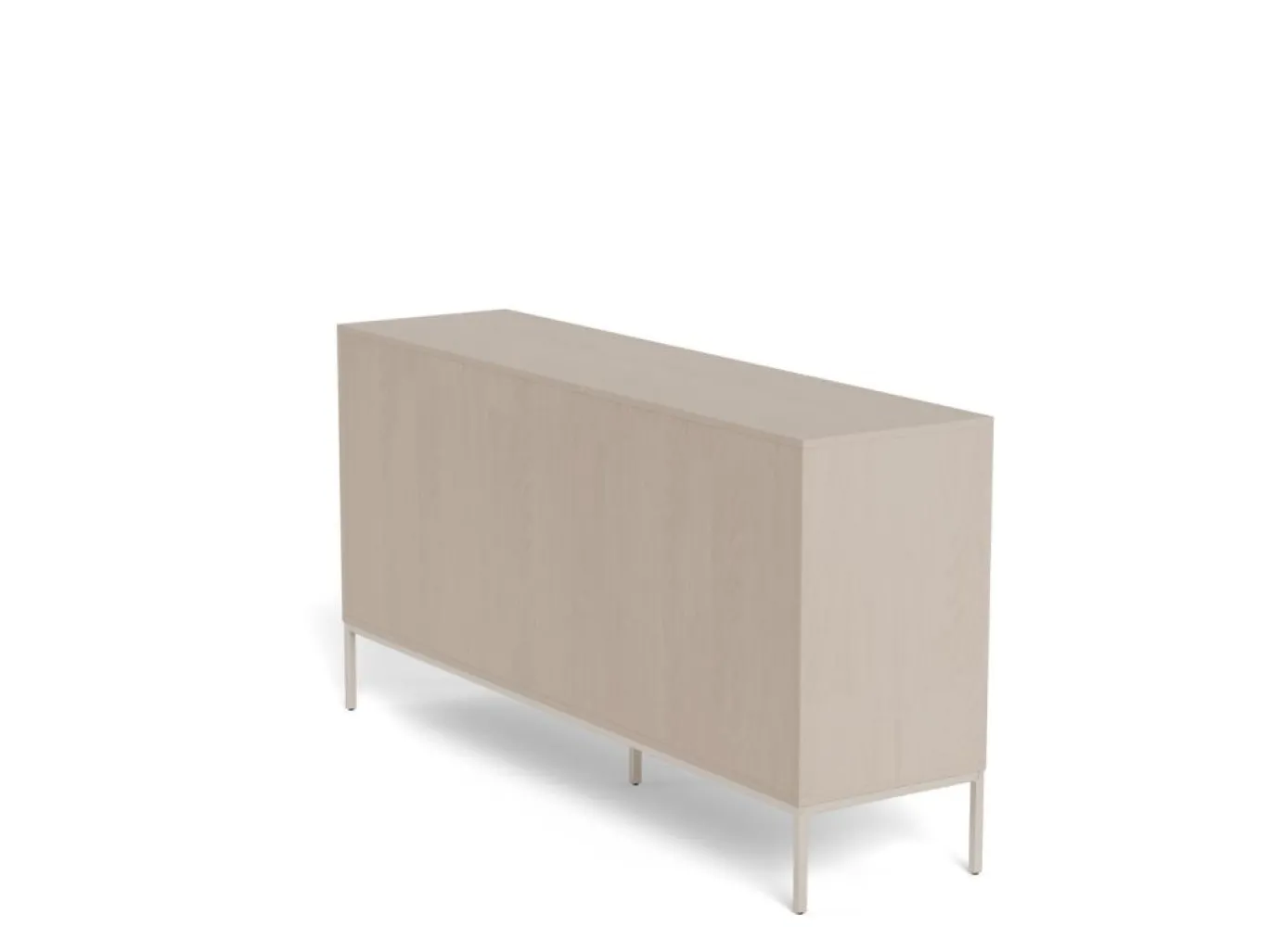 Ladekast Darvo Grijs 157cm - Giga Living