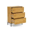 Ladekast Darvo Wild Eiken Naturel 110cm - Giga Living