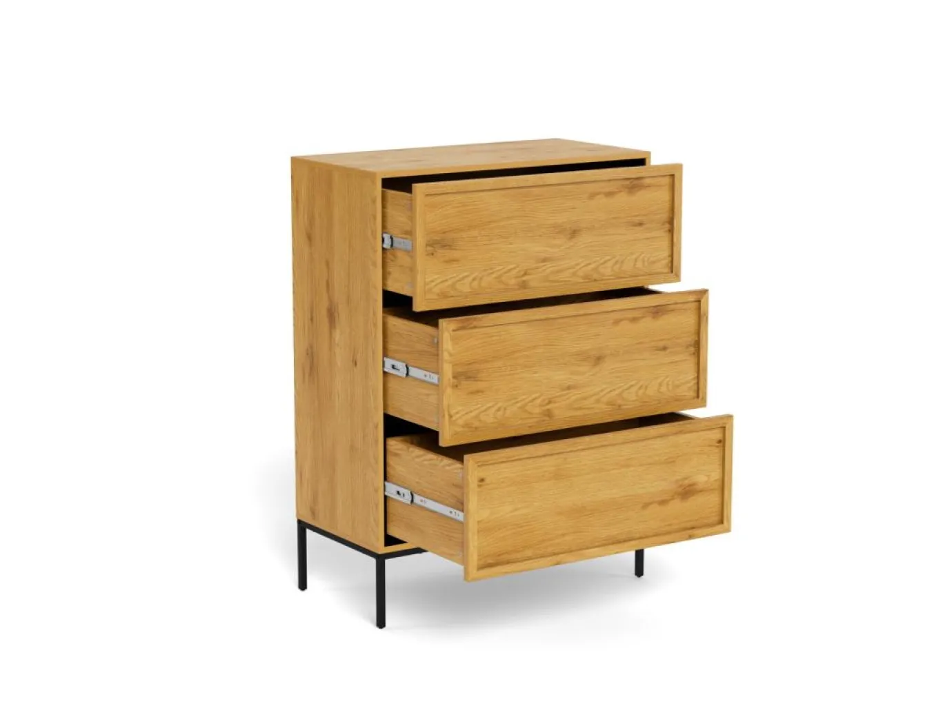 Ladekast Darvo Wild Eiken Naturel 110cm - Giga Living