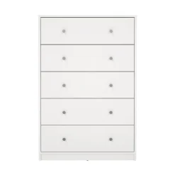 Ladekast May Wit 5-lades - Giga Living