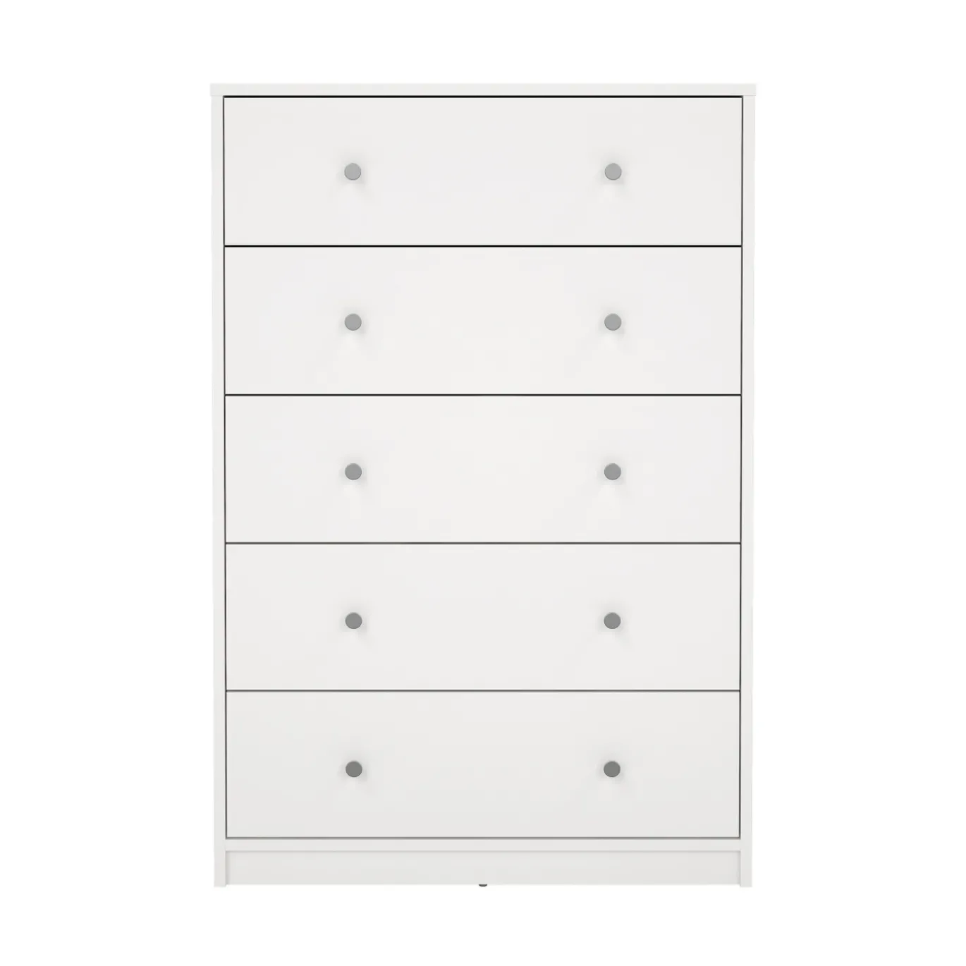 Ladekast May Wit 5-lades - Giga Living