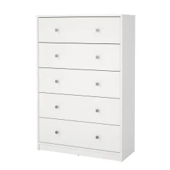 Ladekast May Wit 5-lades - Giga Living