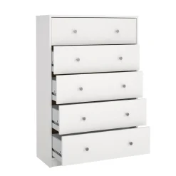 Ladekast May Wit 5-lades - Giga Living