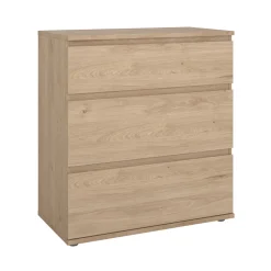 Ladekast Nova Jackson Hickory 3-lades - Giga Living