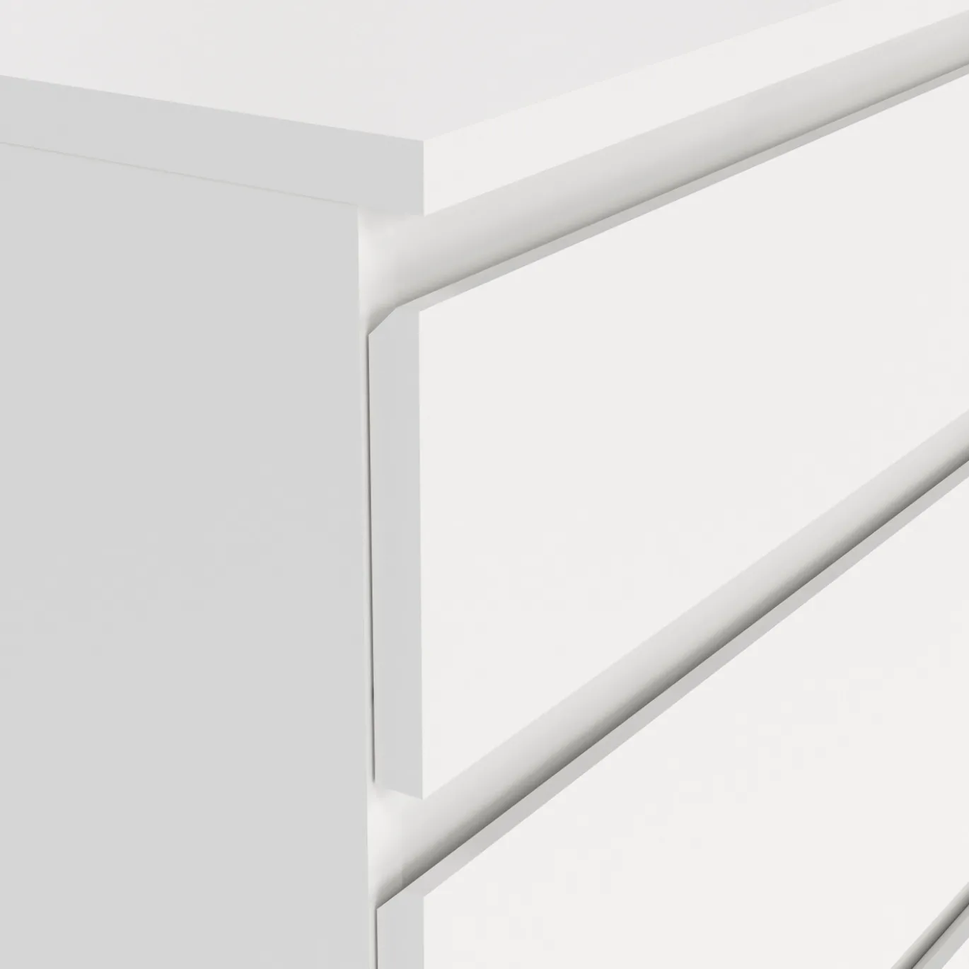 Ladekast Nova 5 lades Wit 77x106cm - Giga Living