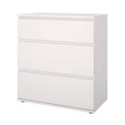 Ladekast Nova Wit 3-lades - Giga Living