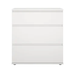 Ladekast Nova Wit 3-lades - Giga Living