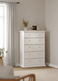 Ladekast Paris Wit - Giga Living