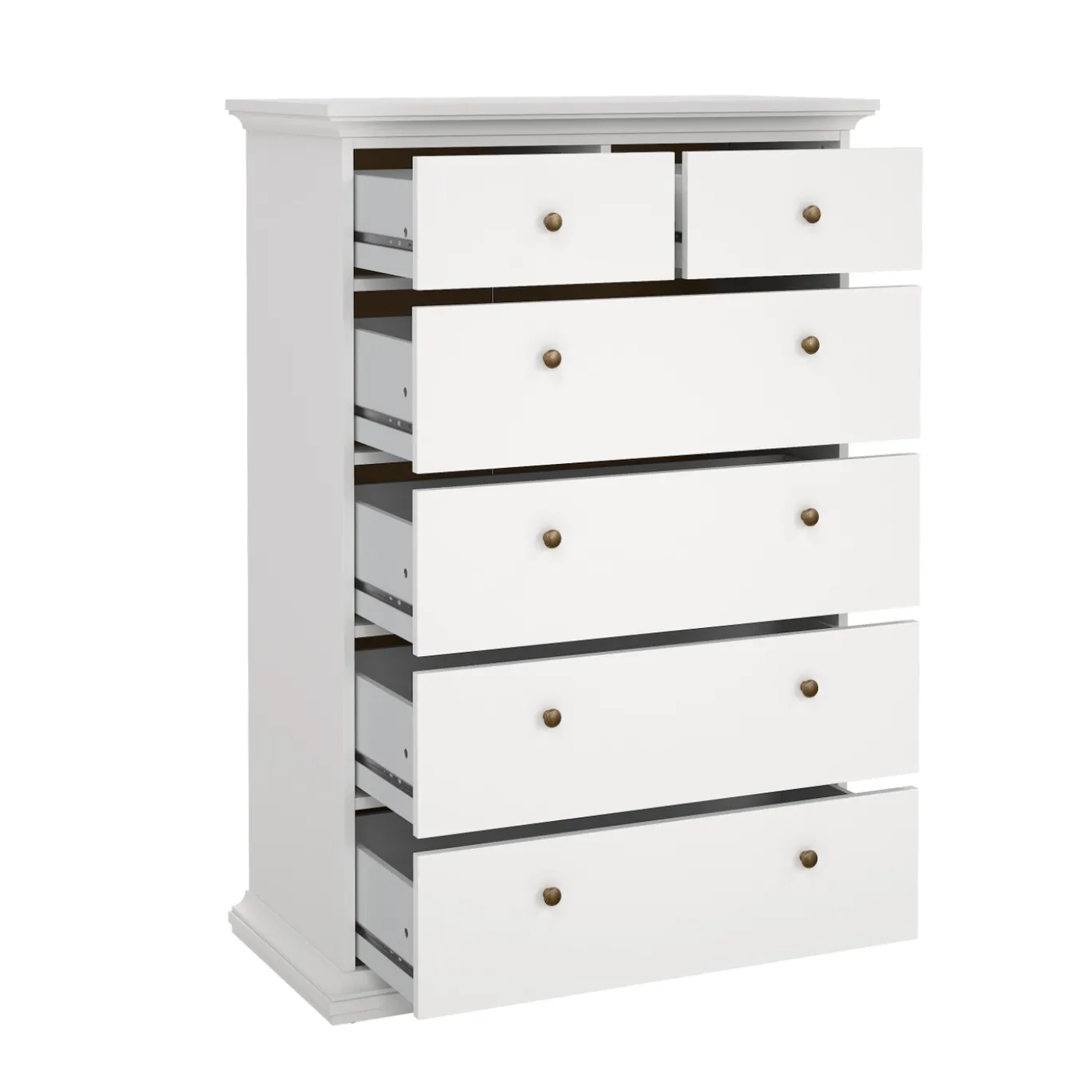 Ladekast Paris Wit - Giga Living