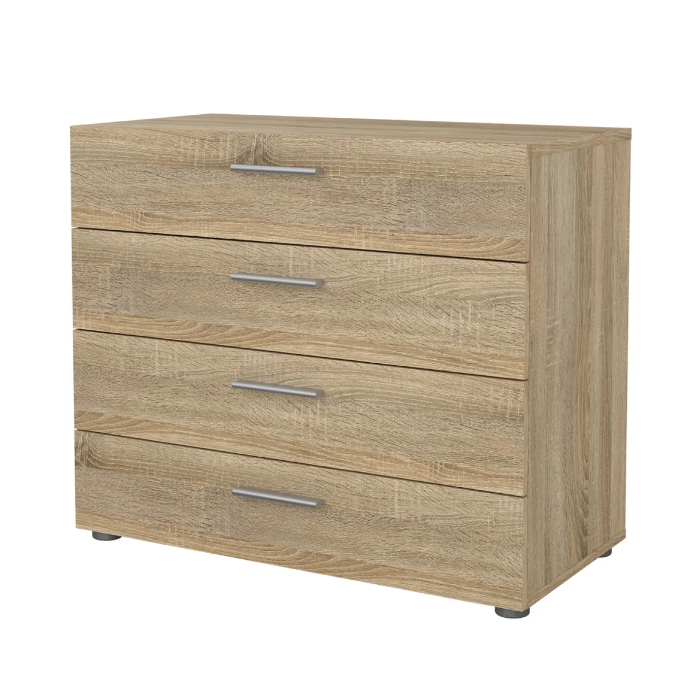 Ladekast Pepe Naturel 4-lades - Giga Living