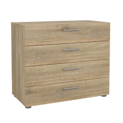 Ladekast Pepe Naturel 4-lades - Giga Living