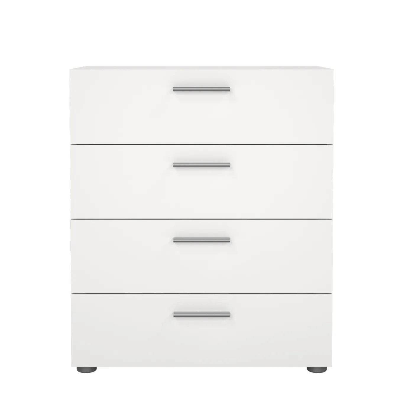 Ladekast Pepe Wit 4-lades 70cm - Giga Living