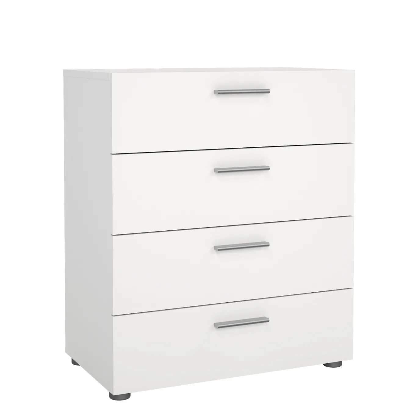Ladekast Pepe Wit 4-lades 70cm - Giga Living