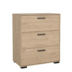 Ladekast Sofia Jackson Hickory 3-lades 82cm - Giga Living