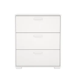 Ladekast Sofia Wit 3-lades 82cm - Giga Living