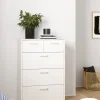 Ladekast Sofia Wit 3-lades 102cm - Giga Living