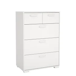 Ladekast Sofia Wit 3-lades 102cm - Giga Living
