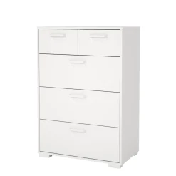 Ladekast Sofia Wit 3-lades 102cm - Giga Living