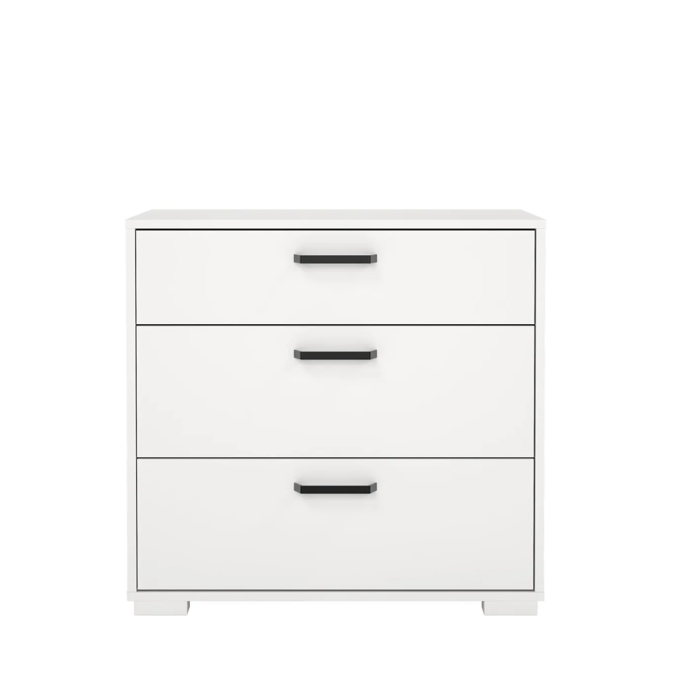 Ladekast Sofia Wit 3-lades - Giga Living