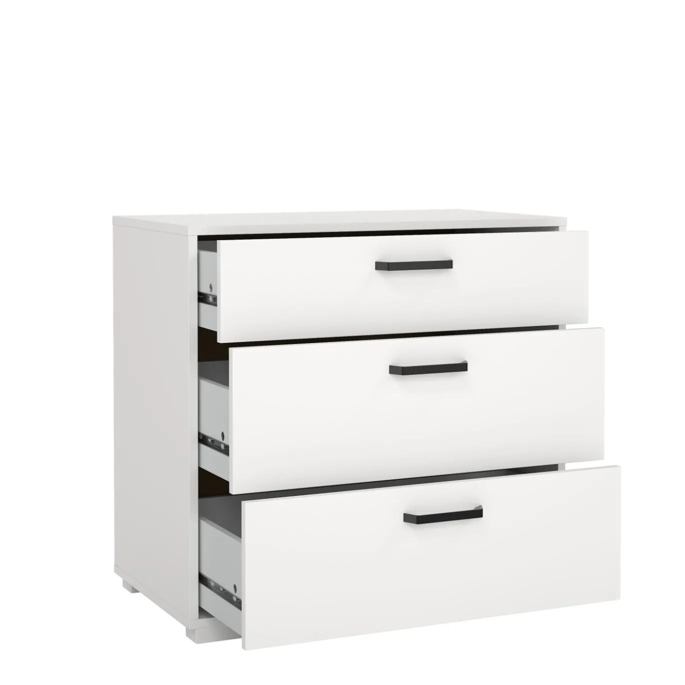 Ladekast Sofia Wit 3-lades - Giga Living