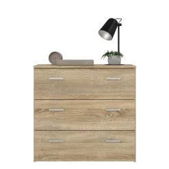 Ladekast Space Naturel 3-lades - Giga Living