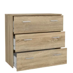 Ladekast Space Naturel 3-lades - Giga Living