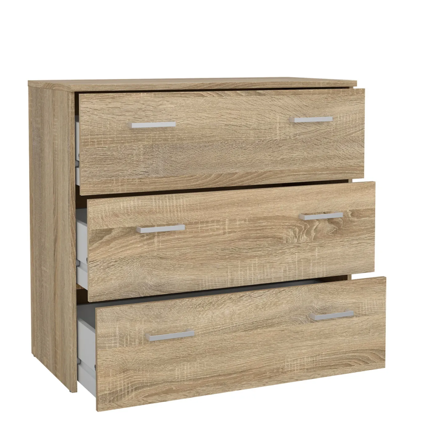 Ladekast Space Naturel 3-lades - Giga Living