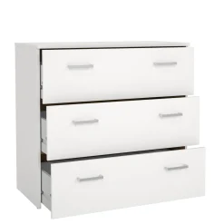 Ladekast Space Wit 3-lades - Giga Living