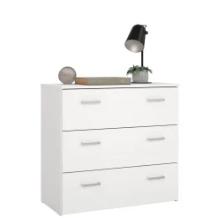 Ladekast Space Wit 3-lades - Giga Living