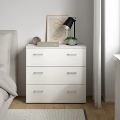 Ladekast Space Wit 3-lades - Giga Living