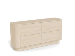 Ladekast Sterling Eiken Wit 160cm - Giga Living