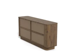 Ladekast Sterling Gerookt Eiken 160cm - Giga Living