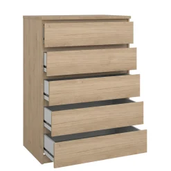 Ladekast Ylva 5 lades Hickory - Giga Living
