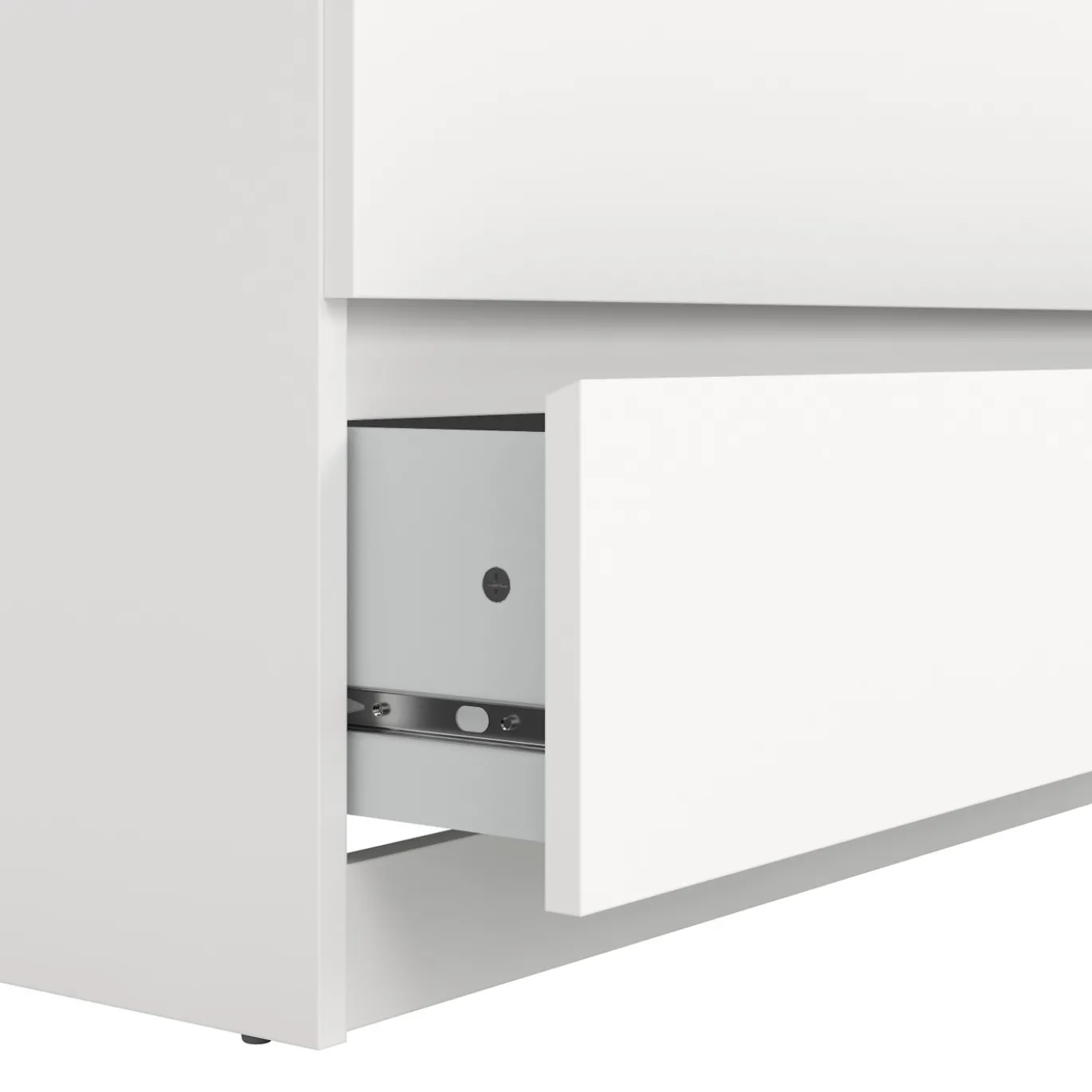 Ladekast Ylva 5 lades Wit - Giga Living