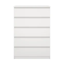 Ladekast Ylva 5 lades Wit - Giga Living