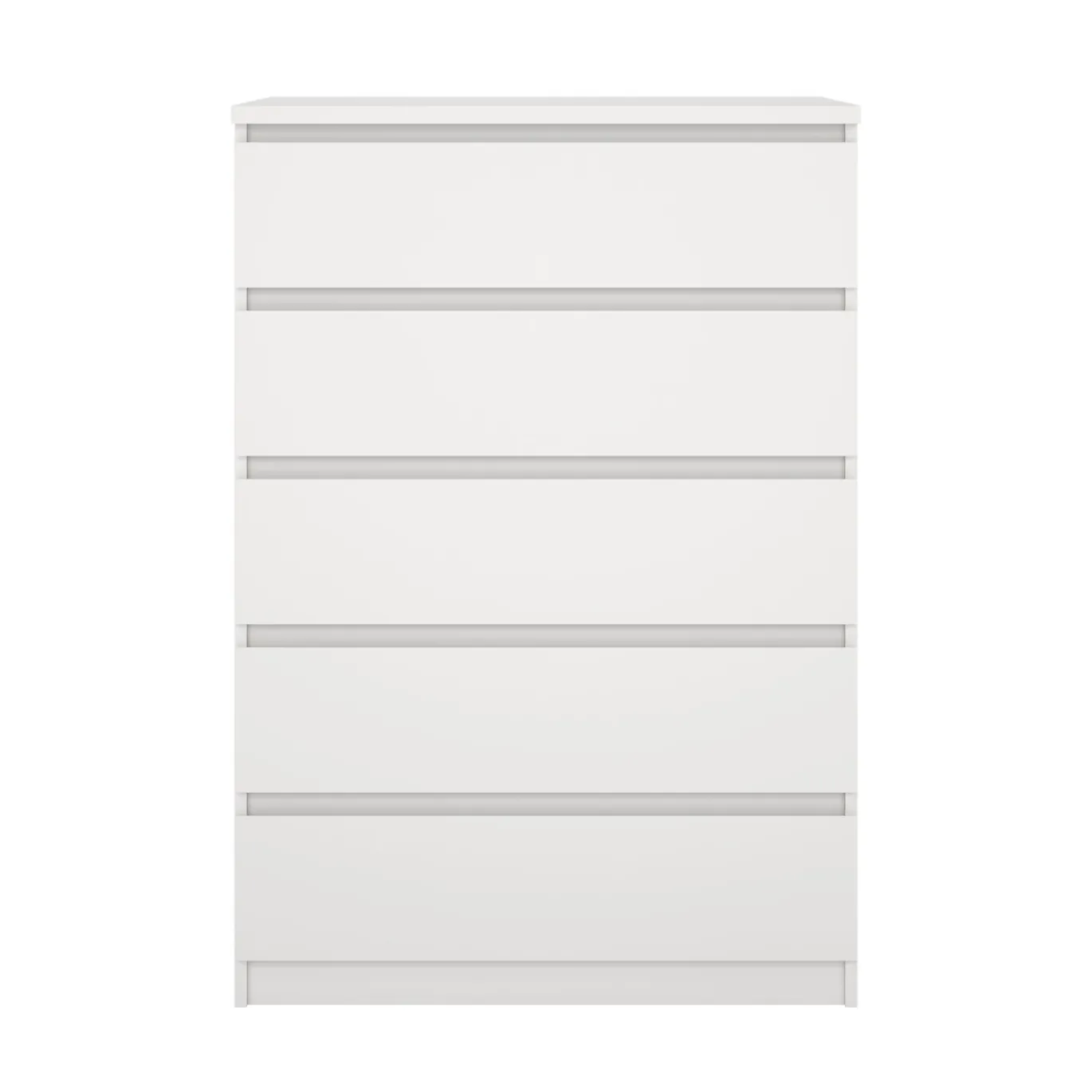 Ladekast Ylva 5 lades Wit - Giga Living