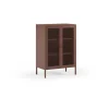 Lage Kast Fayna 2d 70cm Burgundy - Giga Meubel