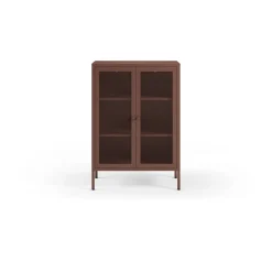 Lage Kast Fayna 2d 70cm Burgundy - Giga Meubel