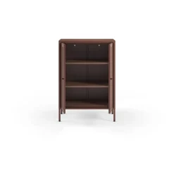 Lage Kast Fayna 2d 70cm Burgundy - Giga Meubel