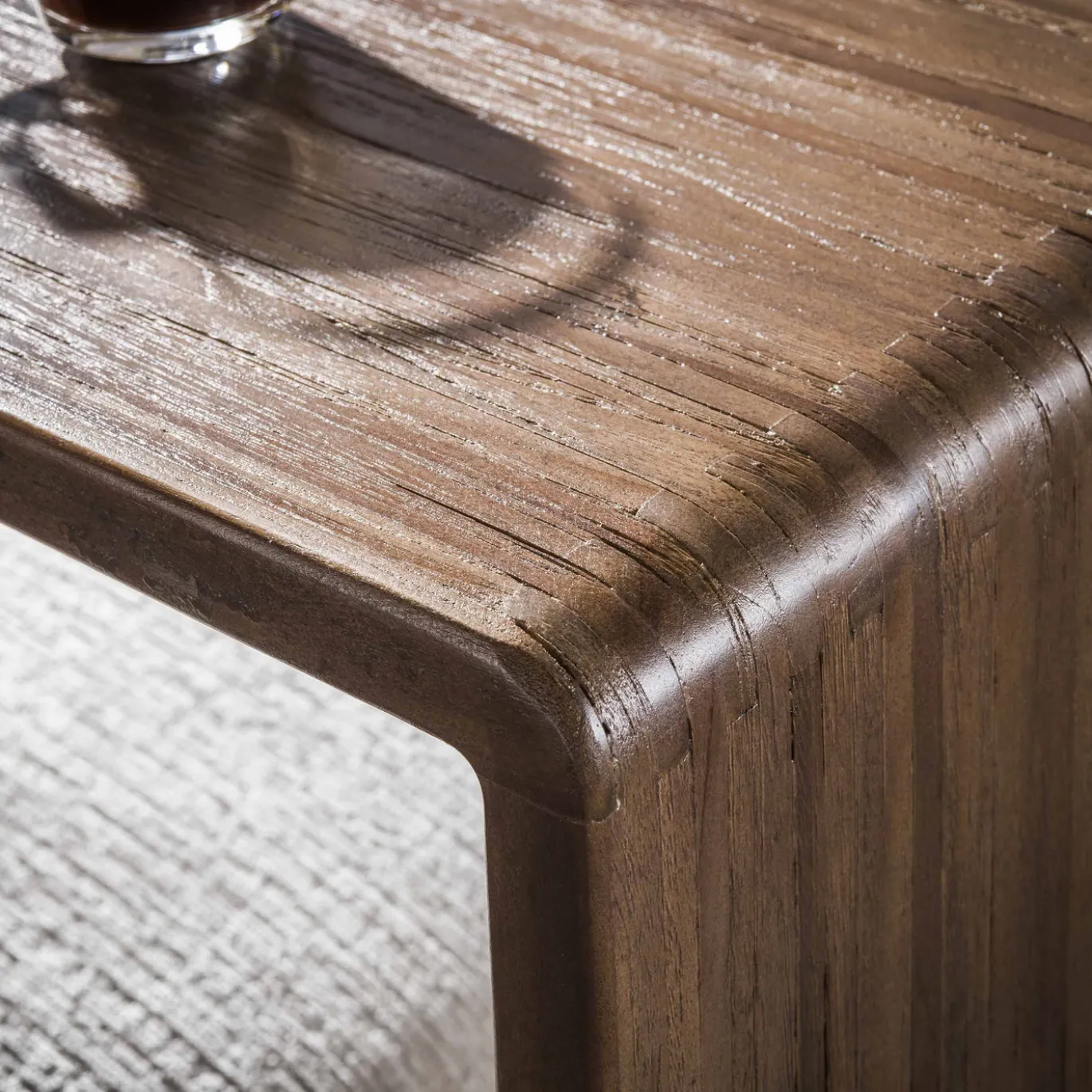 Laptoptafel Maya Massief Teak Walnoot - Giga Meubel