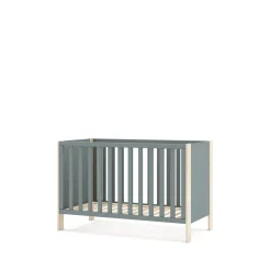 Ledikant Esteban 120x60 Khaki Groen/wit Wax - Giga Meubel