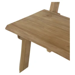Lesli Living Bank Teak Boomstam 130cm