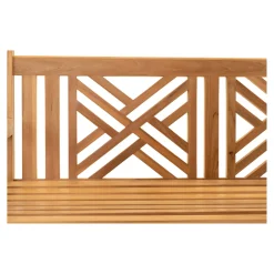 Lesli Living Bank Teak Cross 150cm