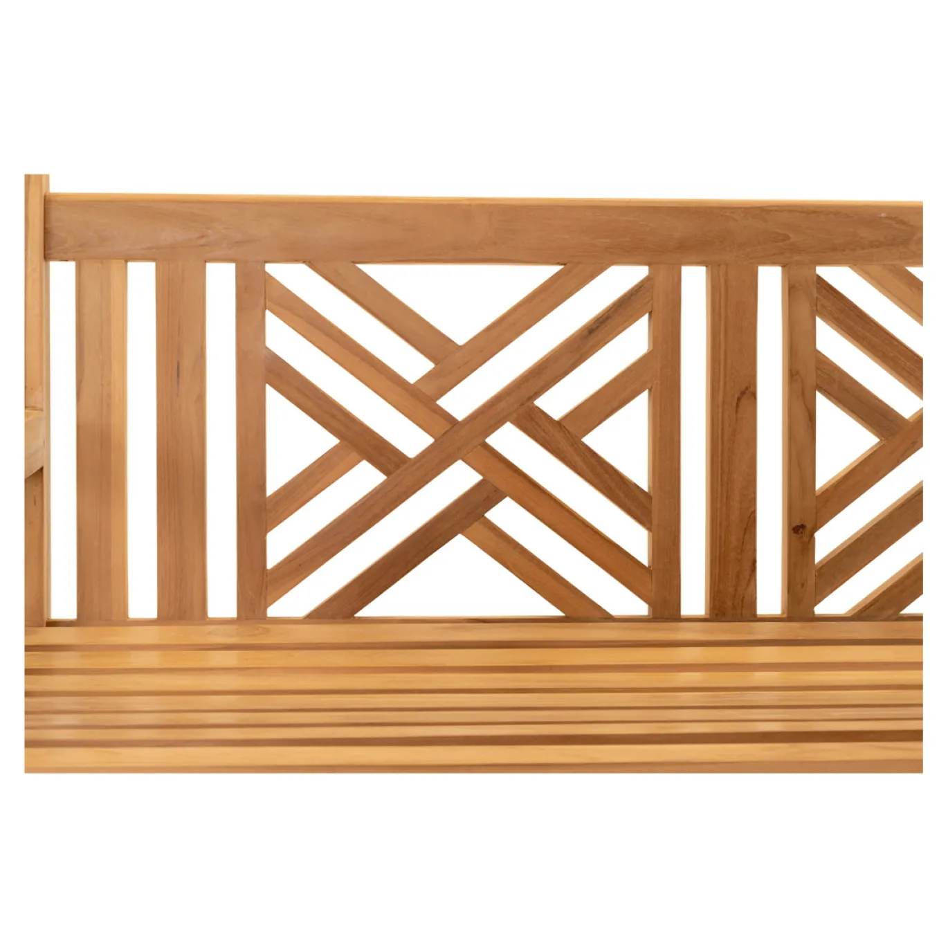 Lesli Living Bank Teak Cross 150cm